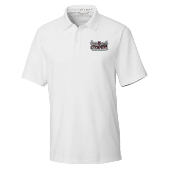 Mississippi State 2021 NCAA Men's Baseball College World Series Champions Breakthrough Polo White