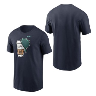 Navy 2023 MLB All-Star Game Coffee Local T-Shirt