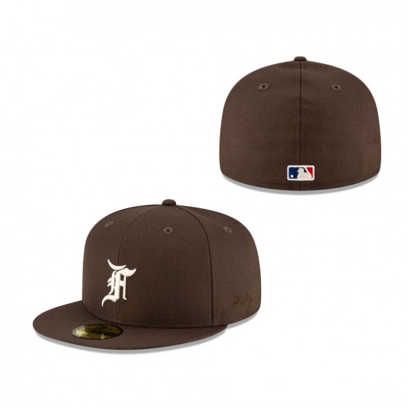 New Era x Fear of God Essentials 59FIFTY Fitted Hat Brown