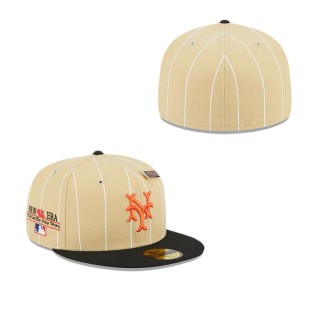 New York Giants Pinstripe 59FIFTY Fitted Hat