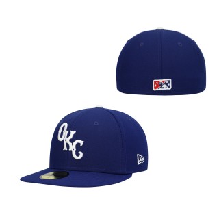 Oklahoma City Dodgers Royal Authentic Collection Team Home 59FIFTY Fitted Hat