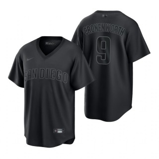 San Diego Padres Jake Cronenworth Black Pitch Black Fashion Replica Jersey