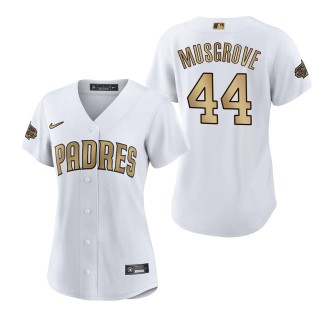 Women's Joe Musgrove San Diego Padres National League White 2022 MLB All-Star Game Replica Jersey