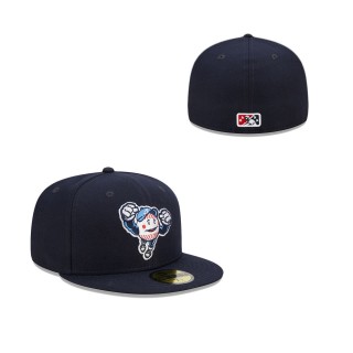 Reno Aces Navy Marvel x Minor League 59FIFTY Fitted Hat