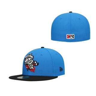 Rocket City Trash Pandas Royal Authentic Collection Team Alternate 59FIFTY Fitted Hat