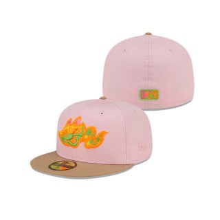 Rocket City Trash Pandas Sherbet 59FIFTY Fitted Hat