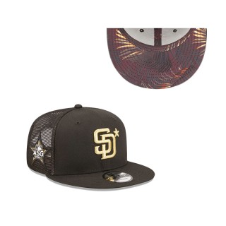 Men's San Diego Padres Black 2022 MLB All-Star Game 9FIFTY Snapback Adjustable Hat