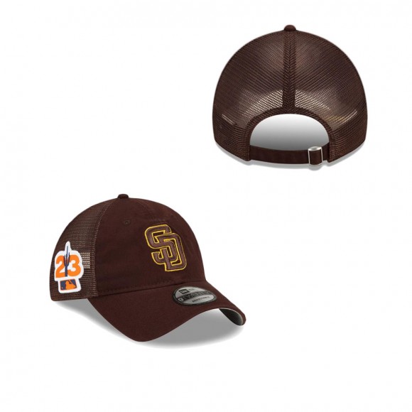 Men's San Diego Padres Brown 2023 Spring Training 9TWENTY Adjustable Hat