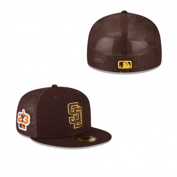 Men's San Diego Padres Brown 2023 Spring Training 59FIFTY Fitted Hat