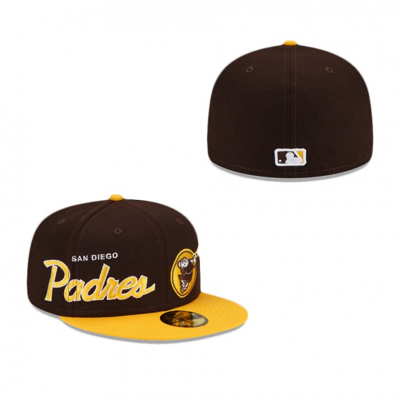 San Diego Padres Double Logo Fitted