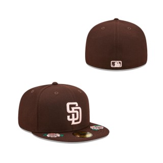 San Diego Padres Double Roses 59FIFTY Fitted Hat