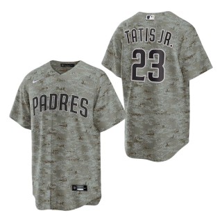 San Diego Padres Fernando Tatis Jr. Camo USMC Alternate Replica Player Jersey