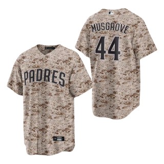 San Diego Padres Joe Musgrove Camo USMC Alternate Replica Jersey