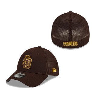 San Diego Padres Youth 2022 Batting Practice 39THIRTY Flex Hat Brown