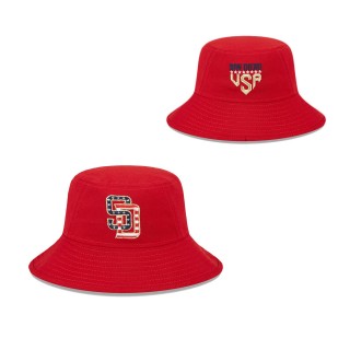 San Diego Padres Red 2023 Fourth of July Bucket Hat