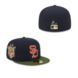 San Diego Padres Sprouted 59FIFTY Fitted Cap