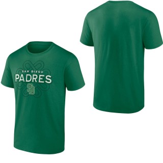 San Diego Padres Kelly Green St. Patrick's Day Celtic Knot T-Shirt