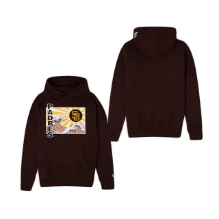 San Diego Padres Tonal Wave Hoodie