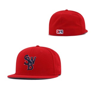 Scranton Wilkes Barre Barons Scarlet 59FIFTY Fitted Hat