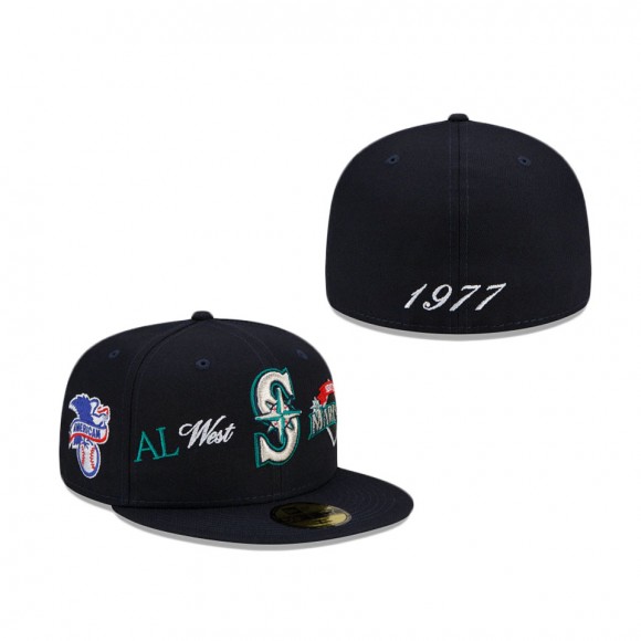 Seattle Mariners Call Out 59FIFTY Fitted Hat