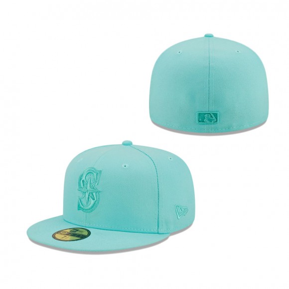 Seattle Mariners Icon Color Pack 59FIFTY Fitted Hat Turquoise