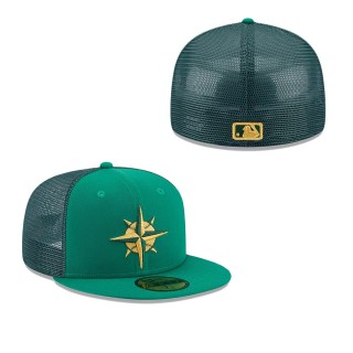 Men's Seattle Mariners Kelly Green 2023 St. Patrick's Day 59FIFTY Fitted Hat