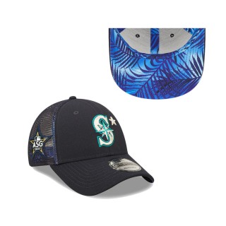 Men's Seattle Mariners Navy 2022 MLB All-Star Game Workout 9FORTY Snapback Adjustable Hat