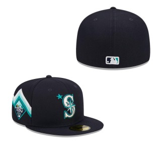 Seattle Mariners Navy MLB All-Star Game Workout Fitted Hat