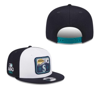 Seattle Mariners New Era White 2023 MLB All-Star Game Logo 9FIFTY Snapback Cap