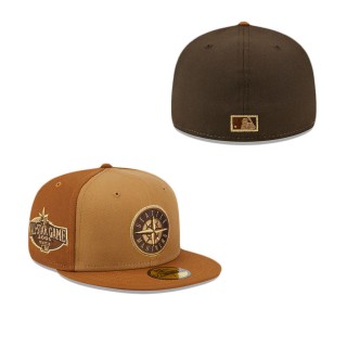 Seattle Mariners Tri-Tone Brown 59FIFTY Fitted Hat