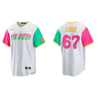 Seth Lugo San Diego Padres Nike White City Connect Replica Jersey