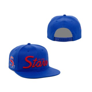 NLB St. Louis Stars Rings & Crwns Royal Snapback Hat