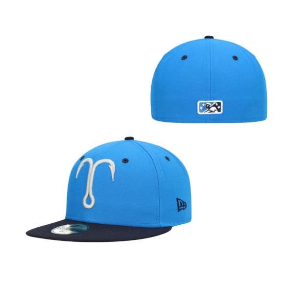 Tampa Tarpons Royal Authentic Collection Team Alternate 59FIFTY Fitted Hat