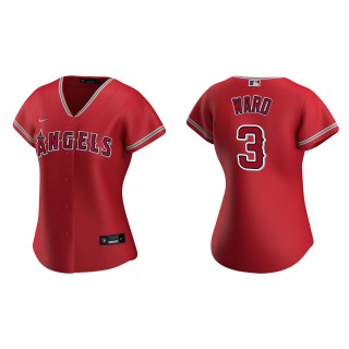 Taylor Ward Women's Los Angeles Angels Red Replica Jersey