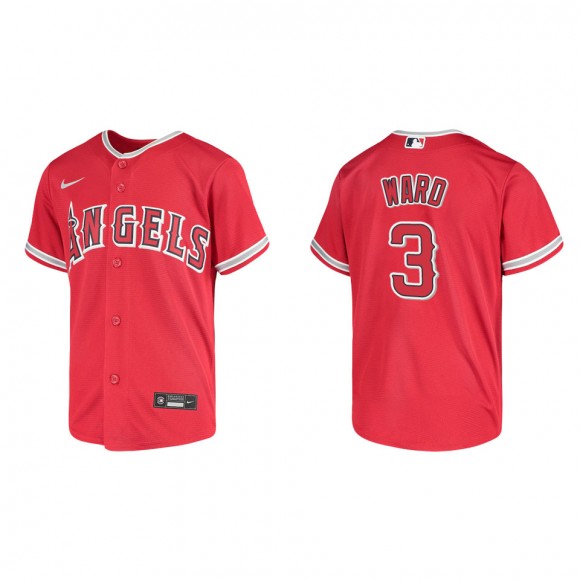 Taylor Ward Youth Los Angeles Angels Red Replica Jersey