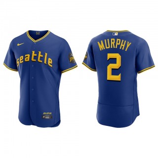 Tom Murphy Seattle Mariners Royal 2023 City Connect Authentic Jersey