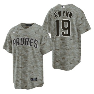 Tony Gwynn San Diego Padres Camo USMC Alternate Replica Jersey