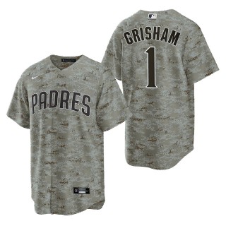 Trent Grisham San Diego Padres Camo USMC Alternate Replica Jersey