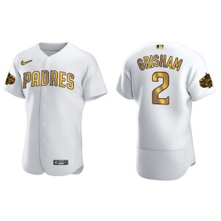 Trent Grisham San Diego Padres White Gold MLB All-Star Game Jersey