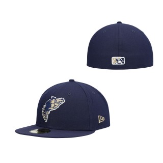 Tri-City Dust Devils Navy Authentic Collection Home 59FIFTY Fitted Hat