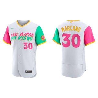 Tucupita Marcano San Diego Padres White 2022 City Connect Authentic Jersey