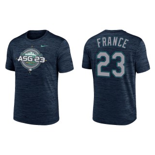 Ty France Navy 2023 MLB All-Star Game Compass Velocity T-Shirt