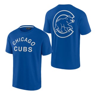 Unisex Chicago Cubs Royal Super Soft T-Shirt