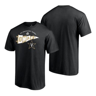 Vanderbilt Commodores 2021 NCAA Men's Baseball College World Series Bound Homer T-Shirt Black