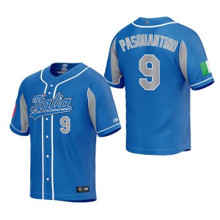 Vinnie Pasquantino Italy Baseball Royal 2023 World Baseball Classic Replica Jersey