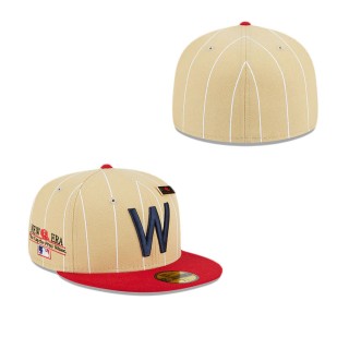 Washington Senators Pinstripe 59FIFTY Fitted Hat