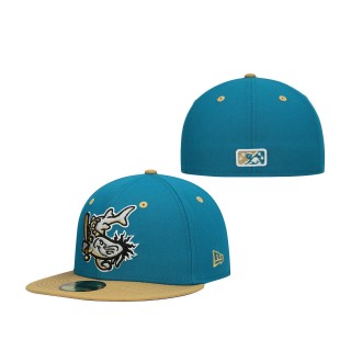 West Michigan Whitecaps Turquoise Theme Night 59FIFTY Fitted Hat