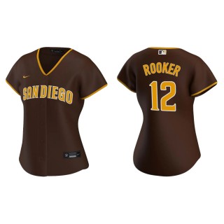 Women's San Diego Padres Brent Rooker Brown Replica Jersey