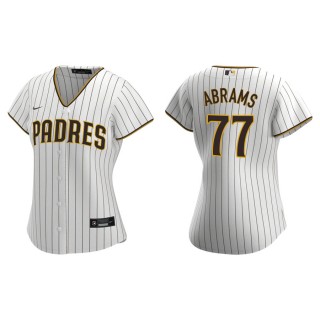 Women's Padres CJ Abrams White Brown Replica Jersey