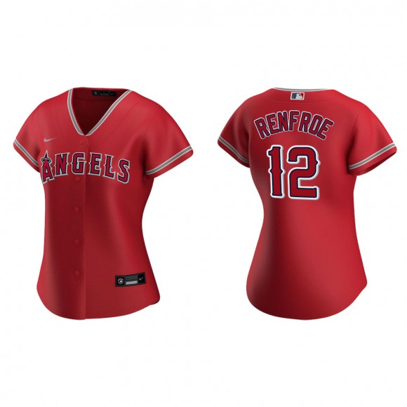 Women's Los Angeles Angels Hunter Renfroe Red Replica Jersey